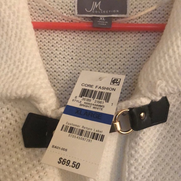 Brand new white sweater from Macy’s - Picture 4 of 6